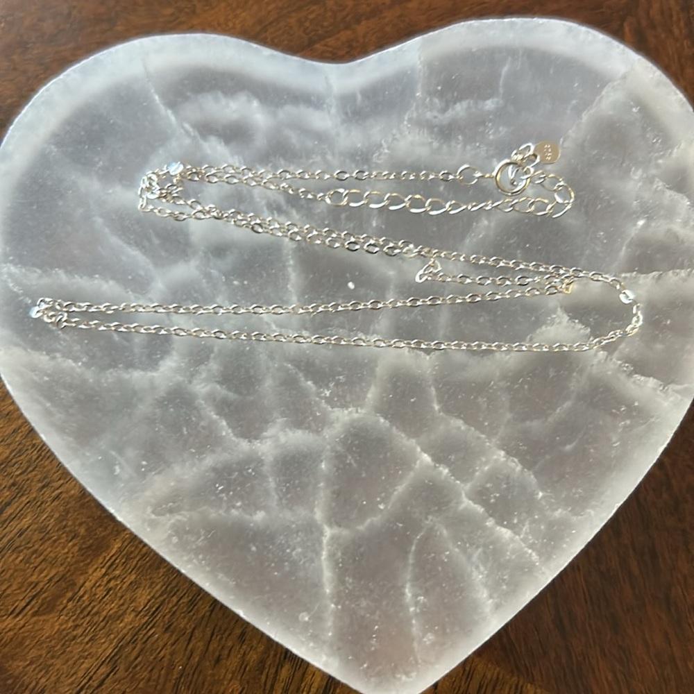 Sterling silver adjustable chain